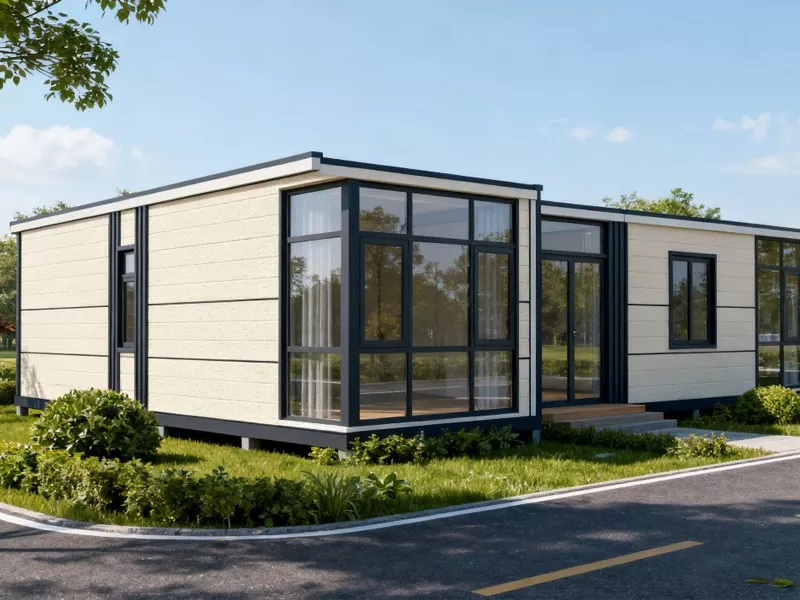 Green Steel Structure House Building
