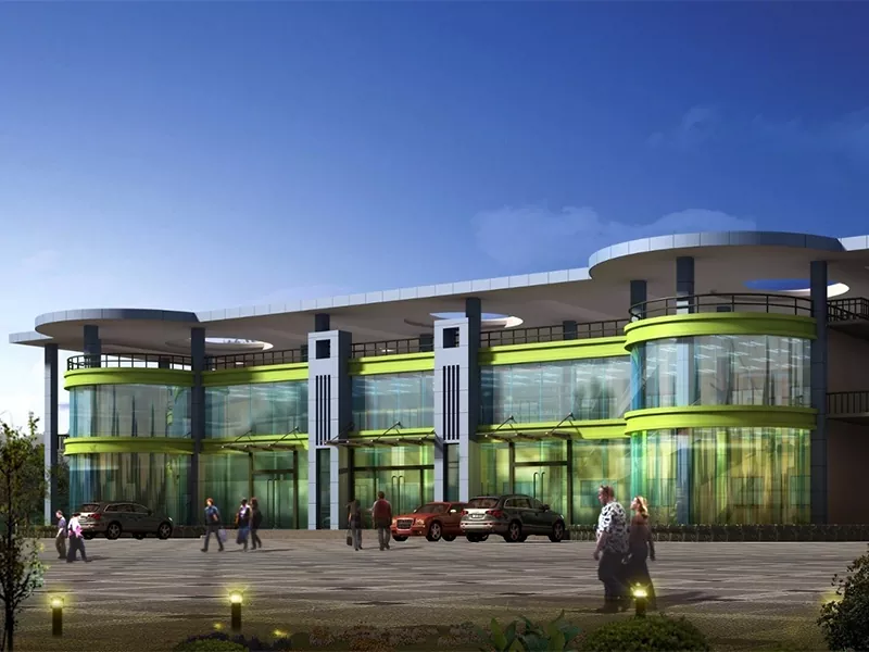 How are assembled steel-frame residential buildings constructed?